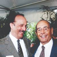 Richard DeVos with David Hecht.